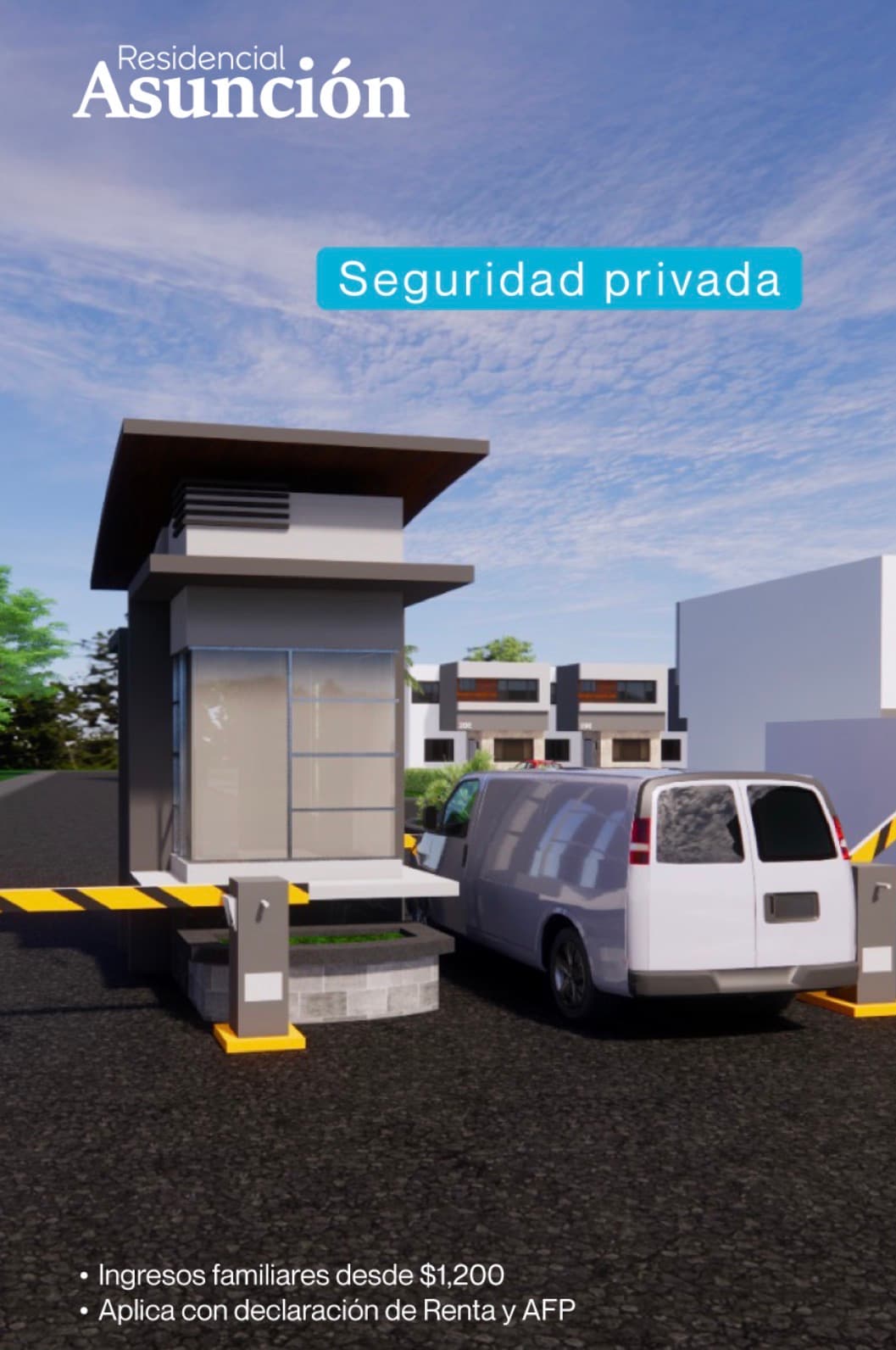 CASA A ESTRENAR EN RESIDENCIAL ASUNCION EN AHUACHAPAN